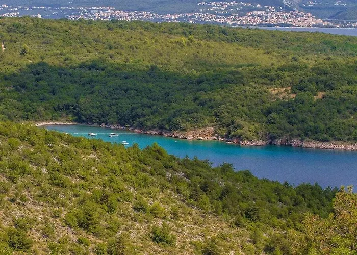 In Vrbnik With Swimming Pool